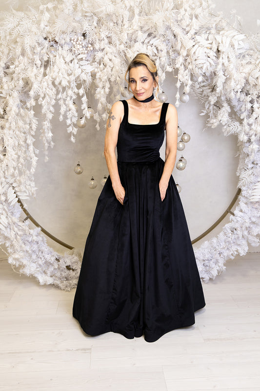 Velvet Dusk Glam estélyi ruha